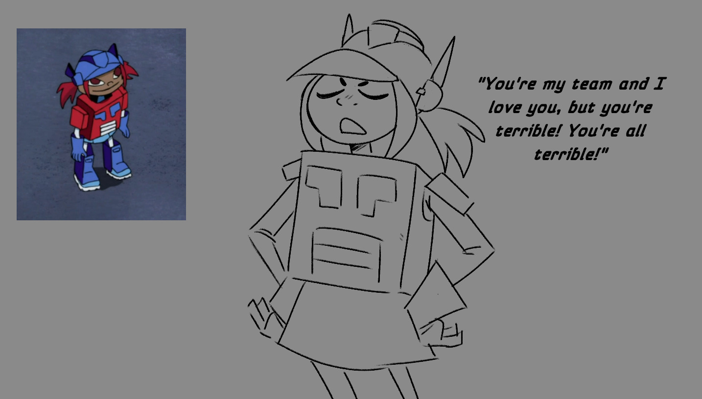 a drawing of sari in her costume